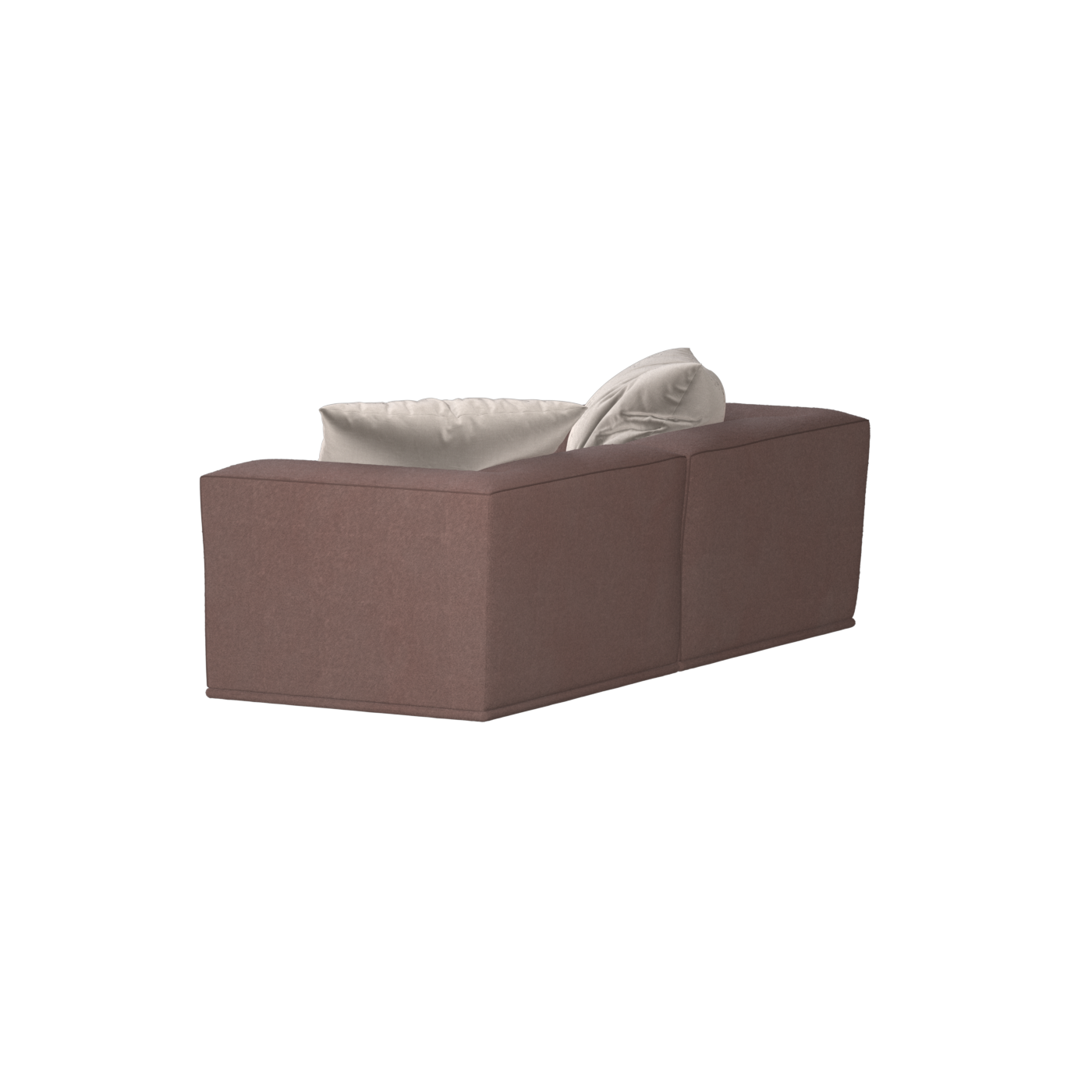 Savile Sofa — Compact Form with Wide Straight Armrests