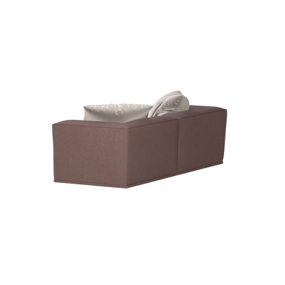Savile Sofa — Compact Form with Wide Straight Armrests