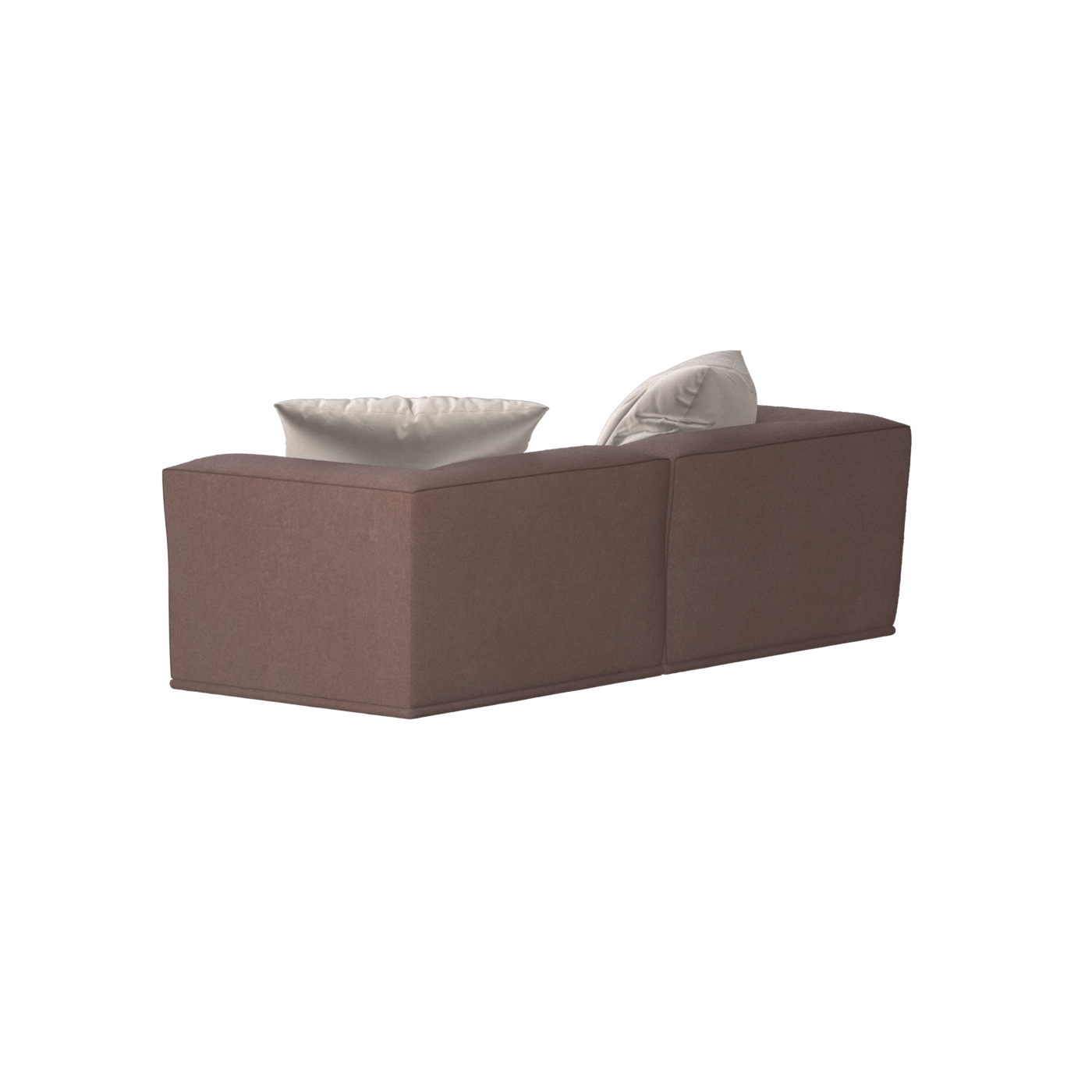Savile Sofa — Compact Form with Wide Straight Armrests