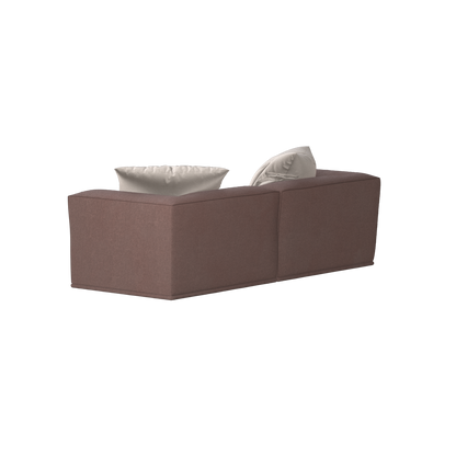 Savile Sofa — Compact Form with Wide Straight Armrests