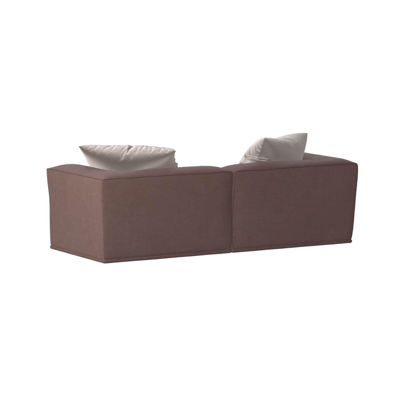 Savile Sofa — Compact Form with Wide Straight Armrests