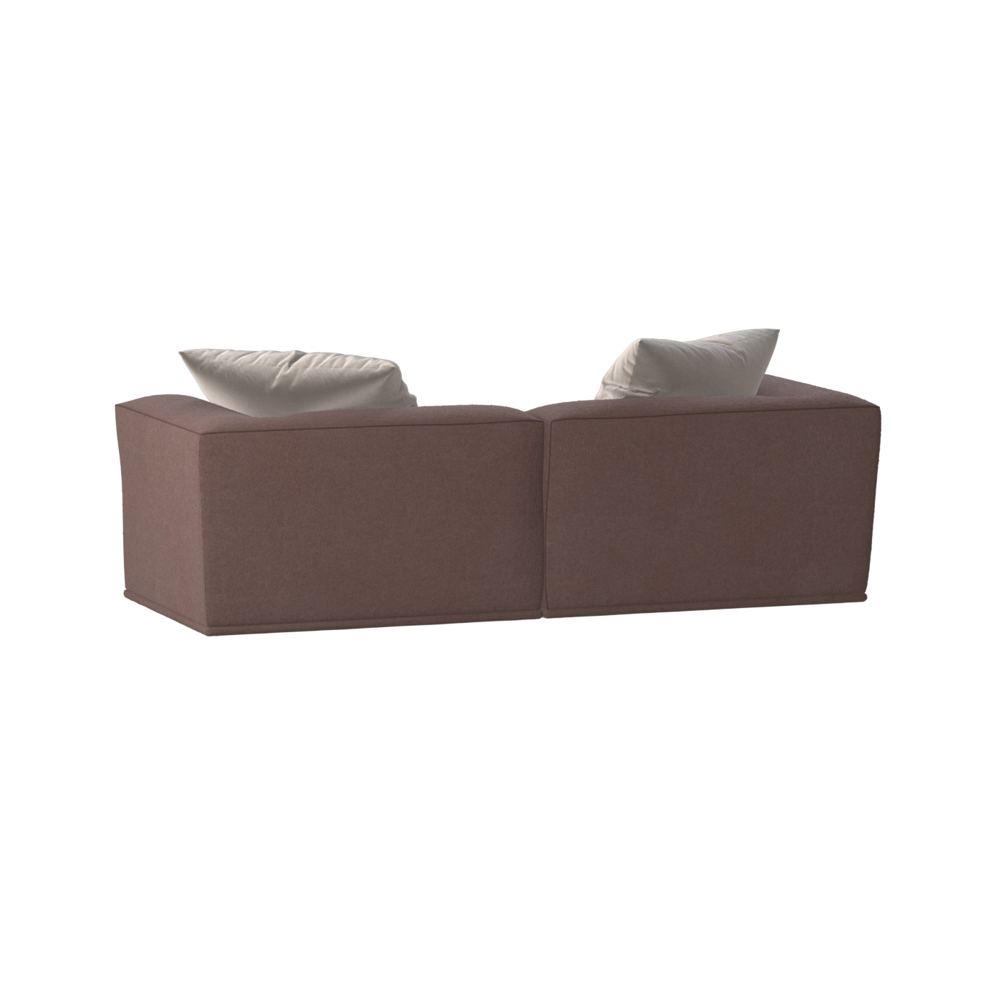 Savile Sofa — Compact Form with Wide Straight Armrests