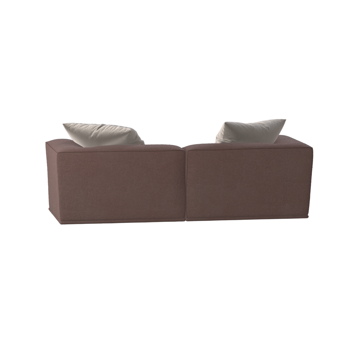 Savile Sofa — Compact Form with Wide Straight Armrests