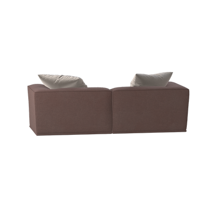 Savile Sofa — Compact Form with Wide Straight Armrests