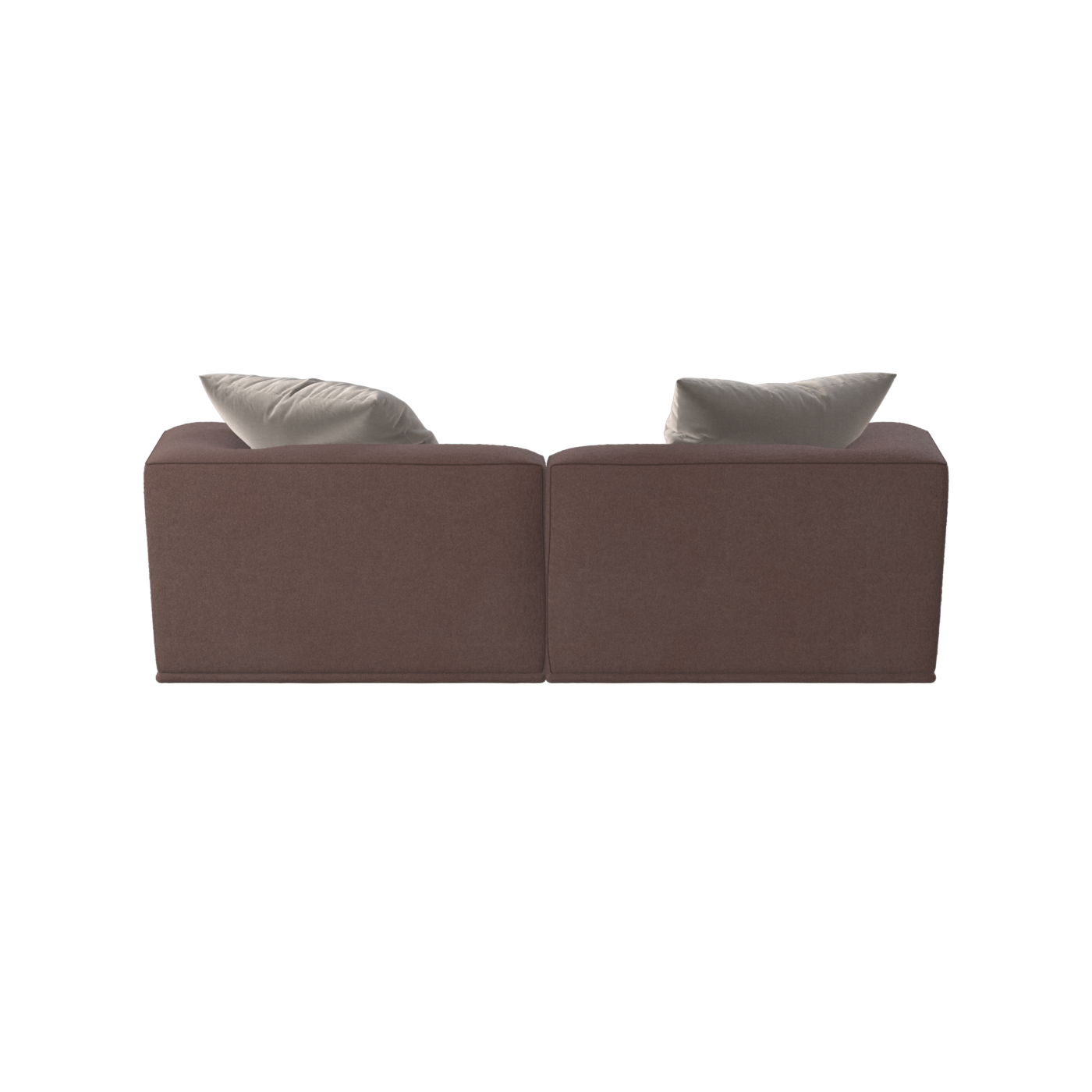 Savile Sofa — Compact Form with Wide Straight Armrests