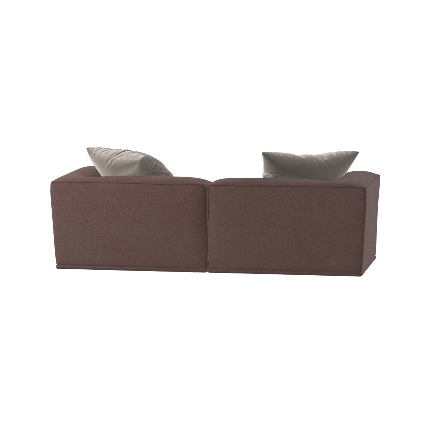 Savile Sofa — Compact Form with Wide Straight Armrests