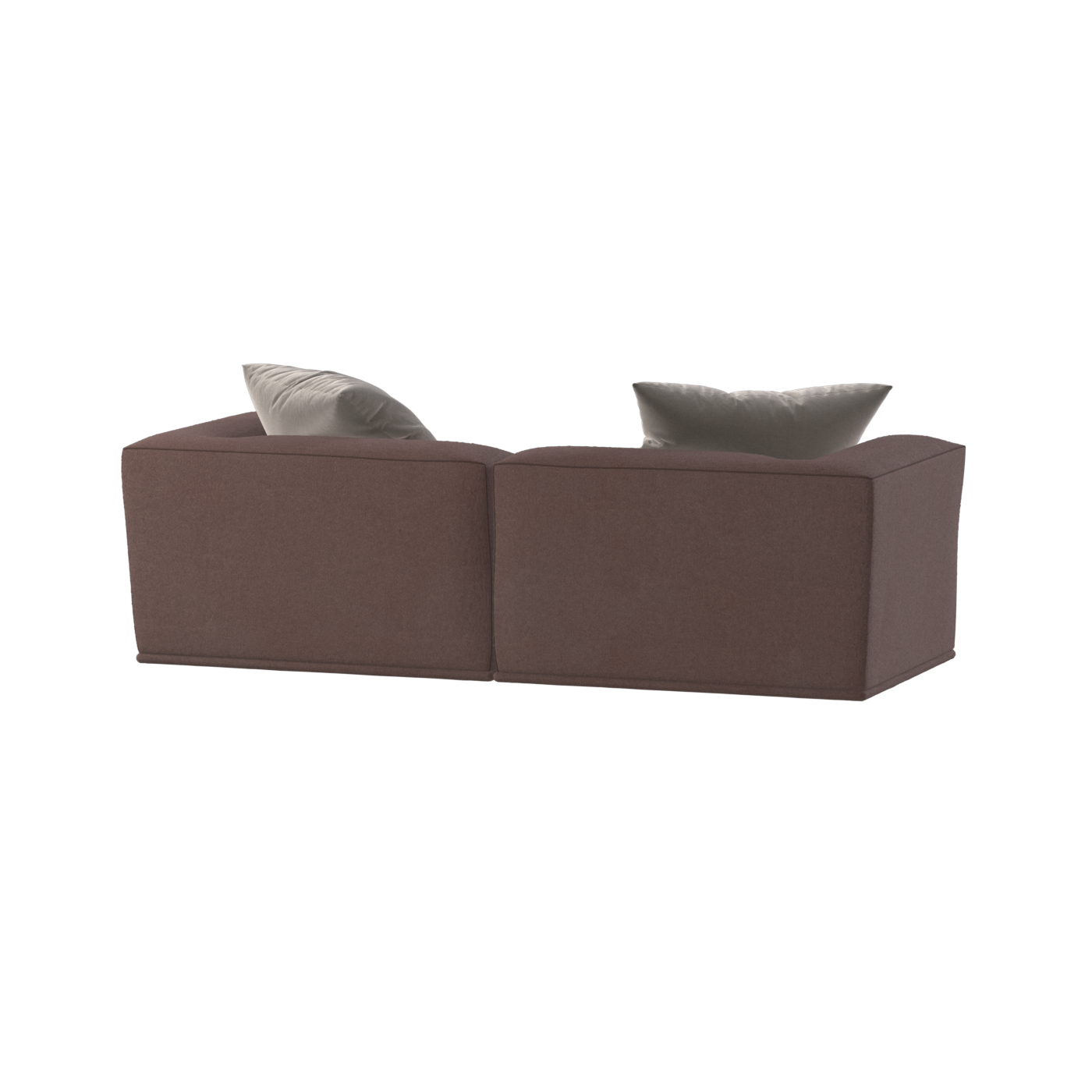 Savile Sofa — Compact Form with Wide Straight Armrests