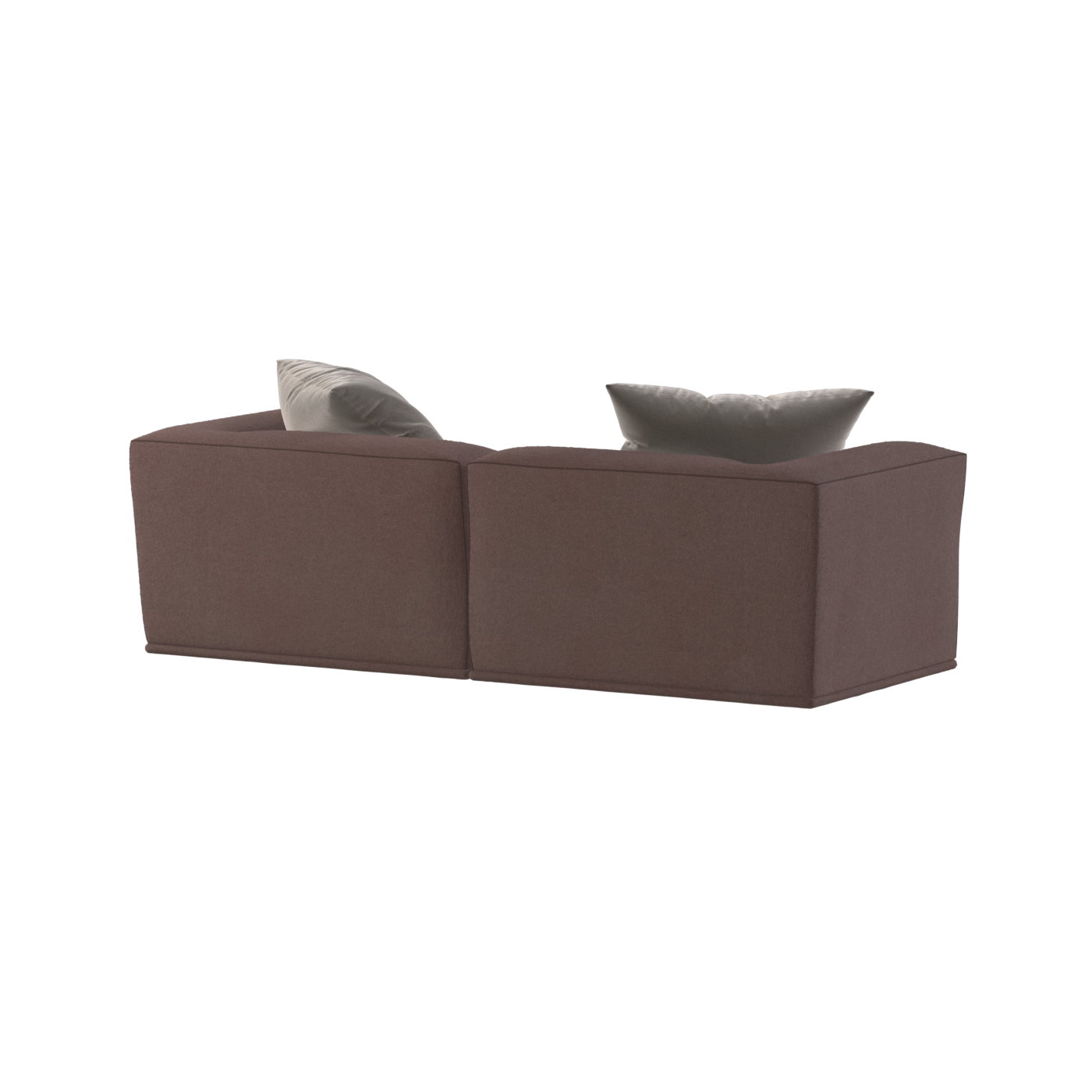 Savile Sofa — Compact Form with Wide Straight Armrests