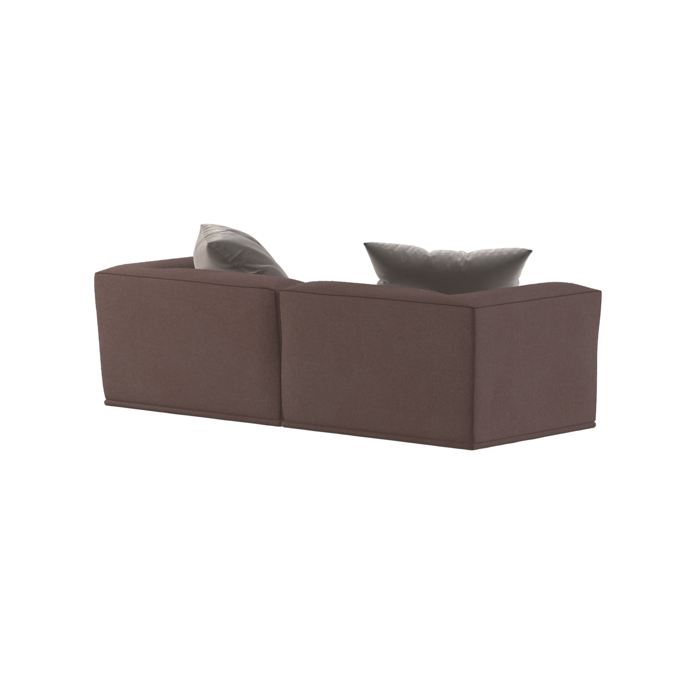 Savile Sofa — Compact Form with Wide Straight Armrests
