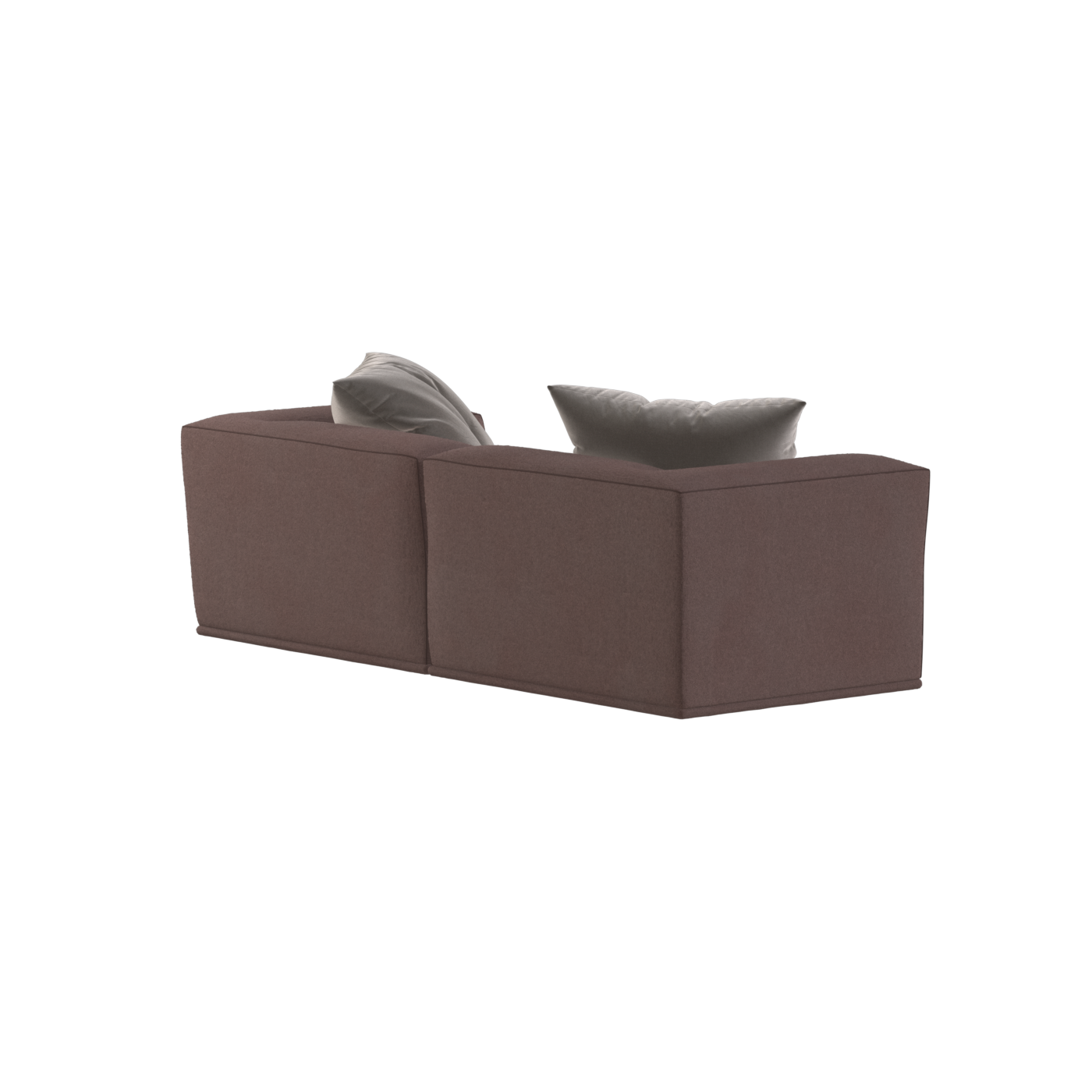 Savile Sofa — Compact Form with Wide Straight Armrests