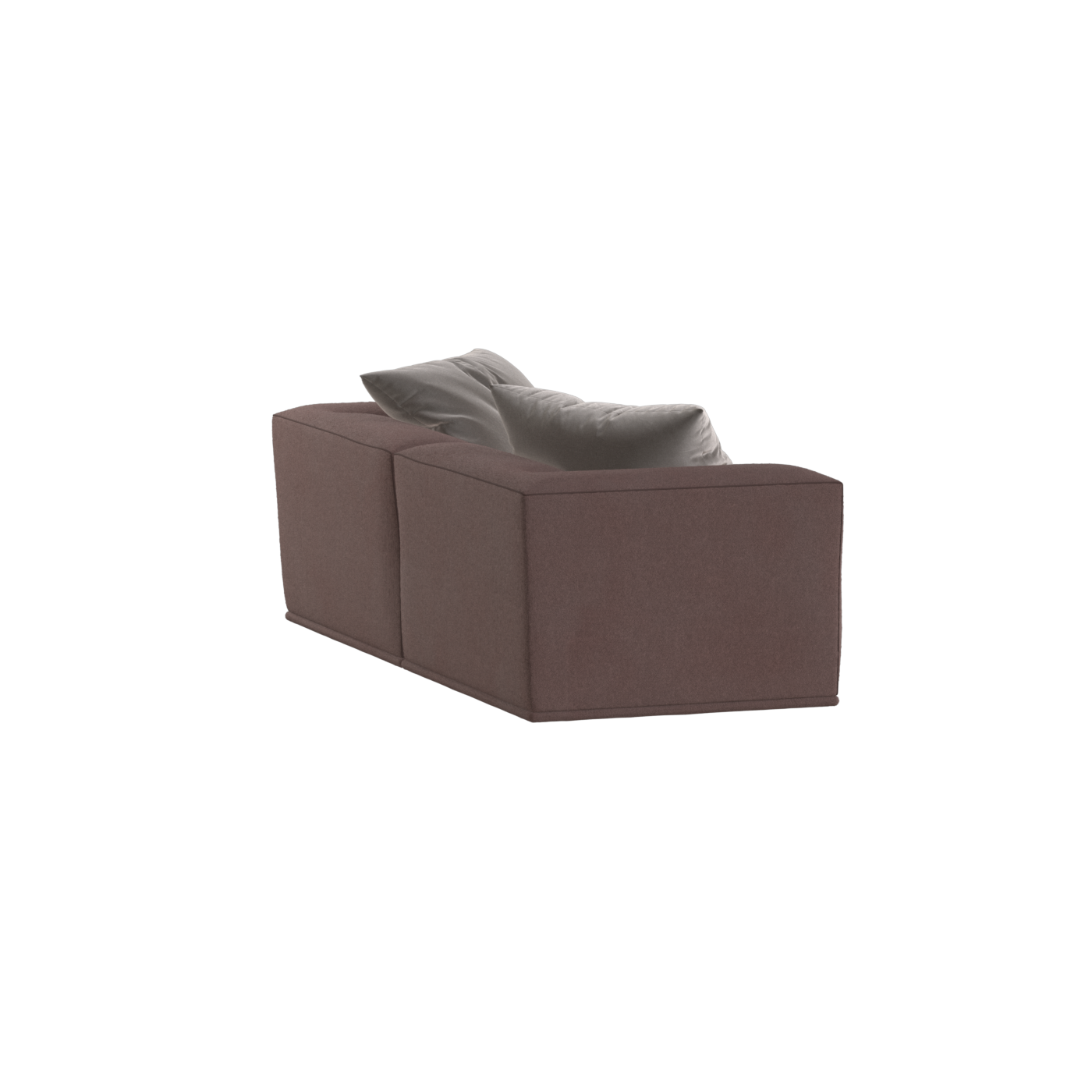 Savile Sofa — Compact Form with Wide Straight Armrests