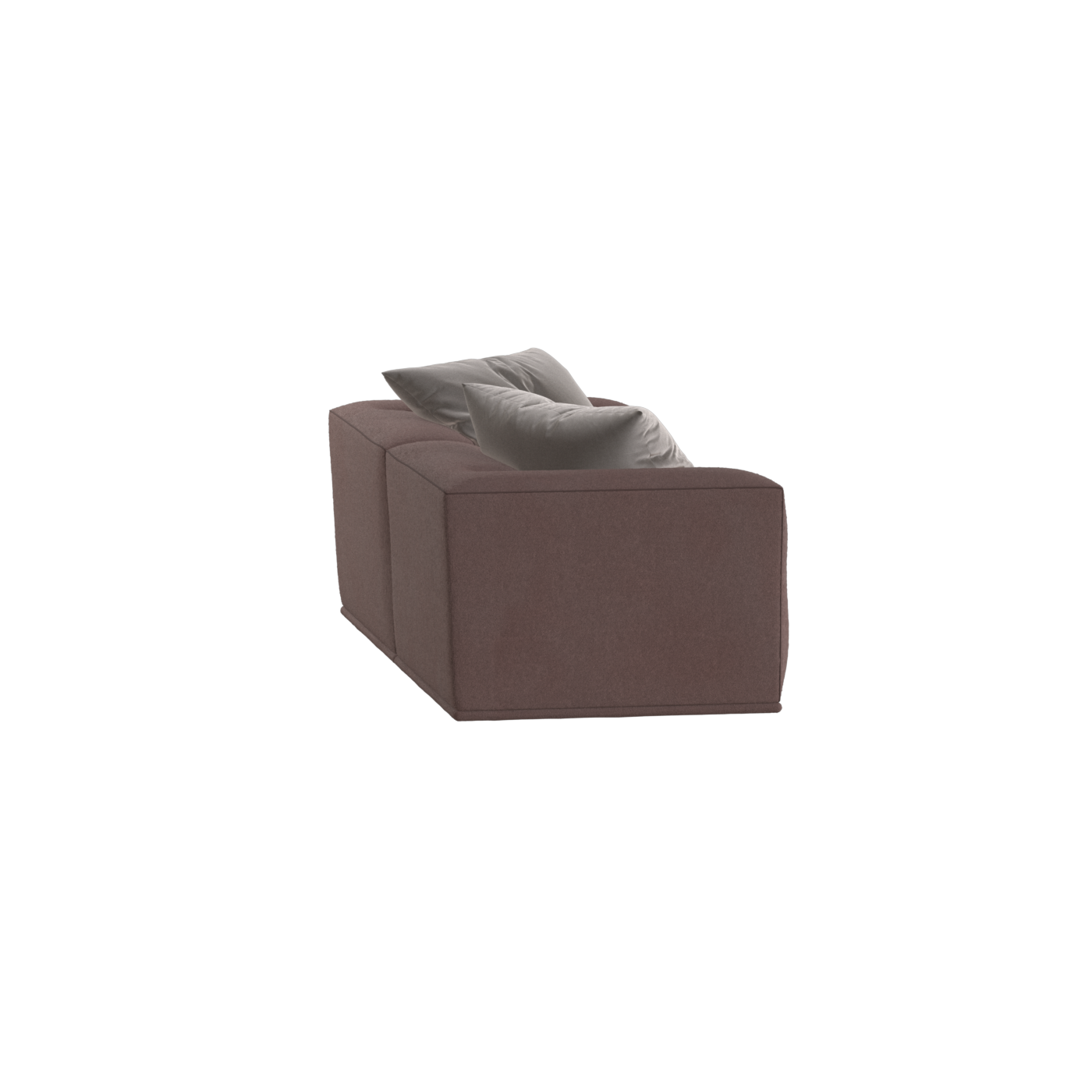 Savile Sofa — Compact Form with Wide Straight Armrests