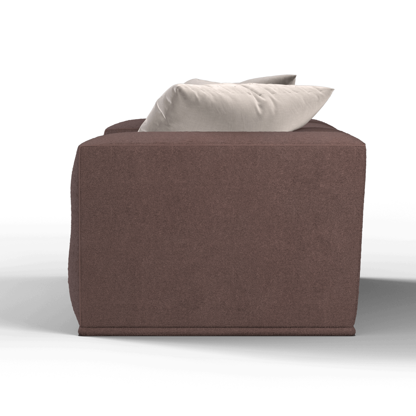 Savile Sofa — Compact Form with Wide Straight Armrests