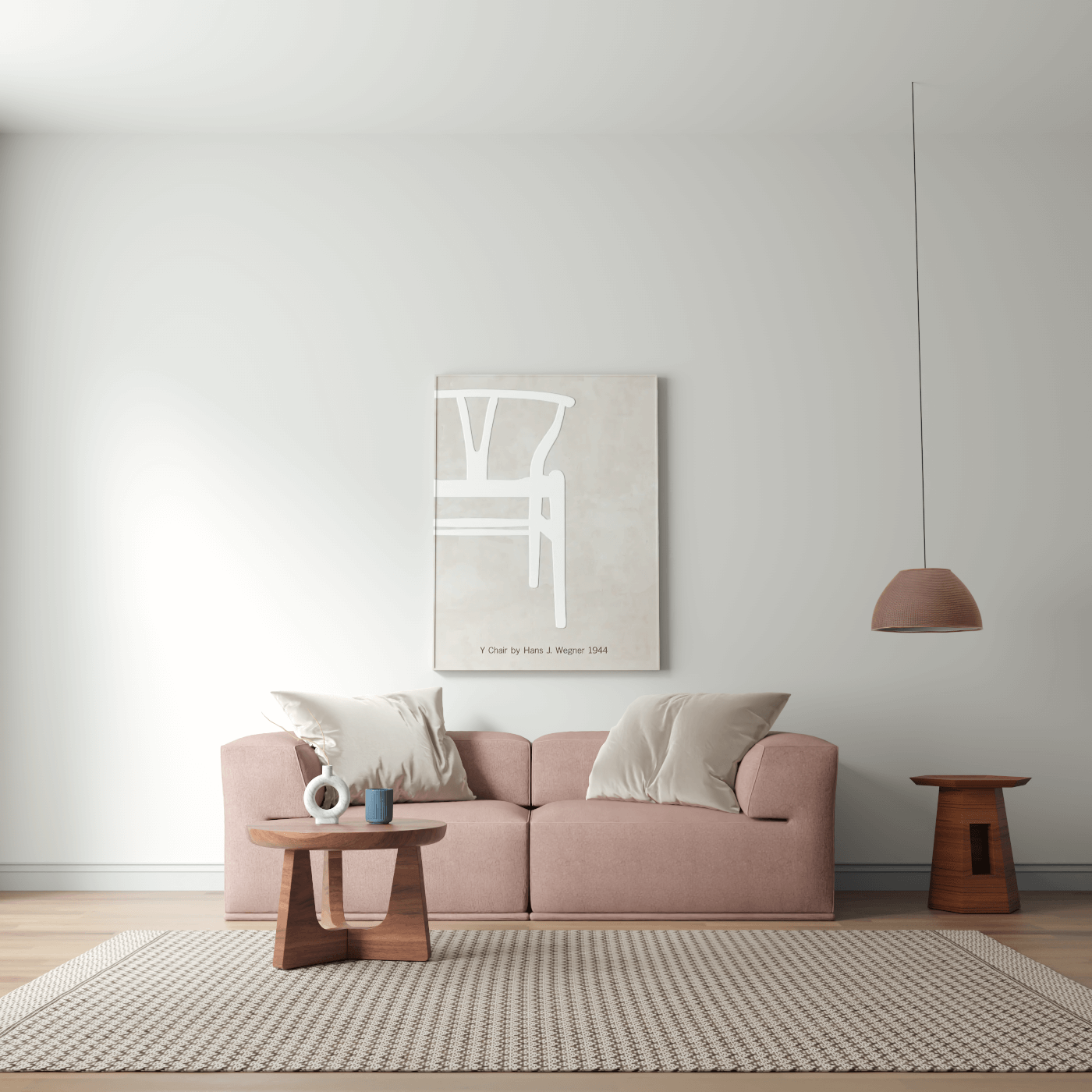 Savile Sofa — Compact Form with Wide Straight Armrests