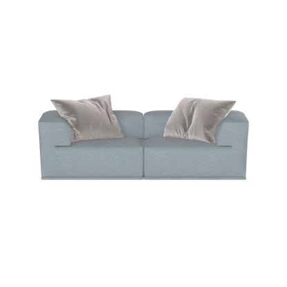 Savile Sofa — Compact Form with Wide Straight Armrests