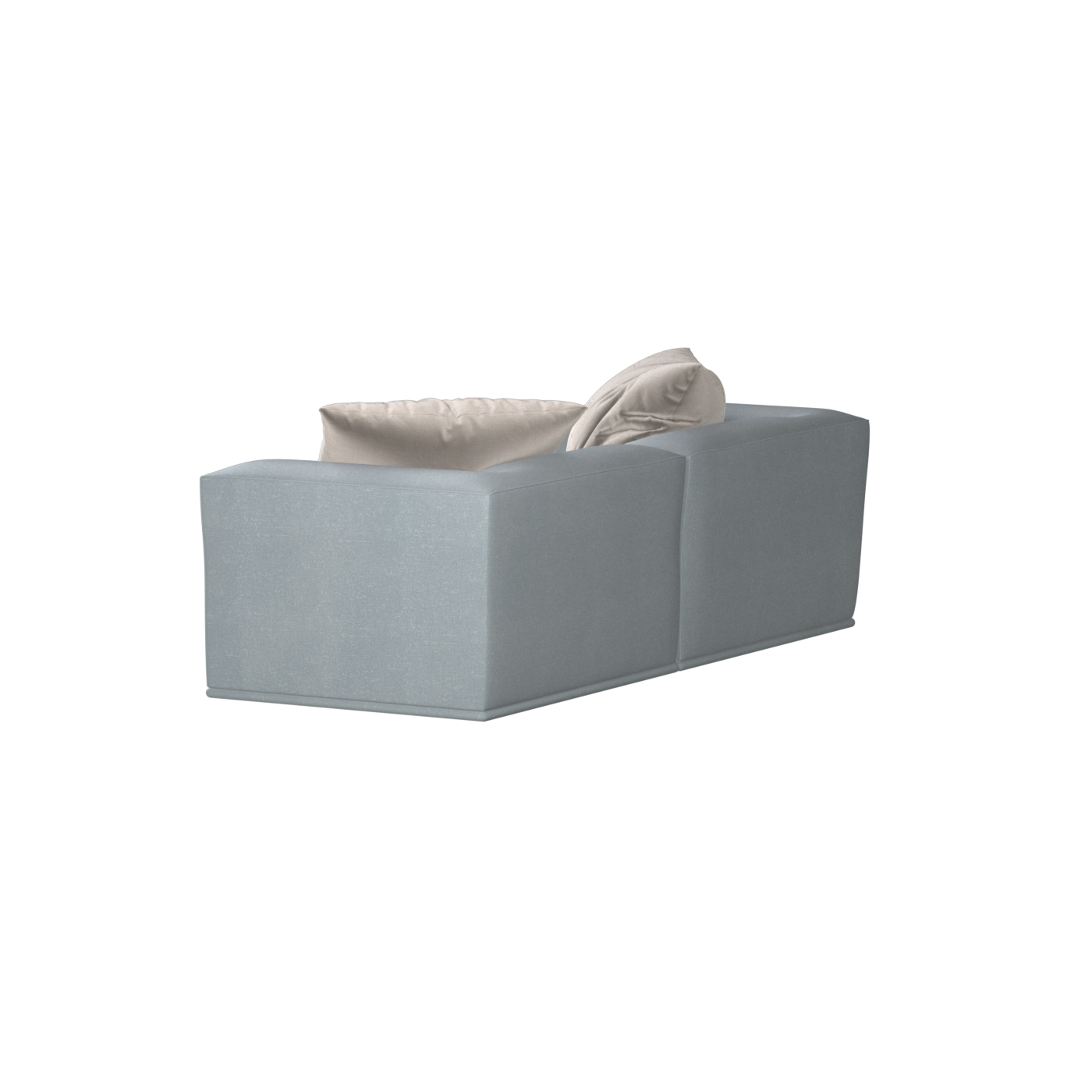 Savile Sofa — Compact Form with Wide Straight Armrests