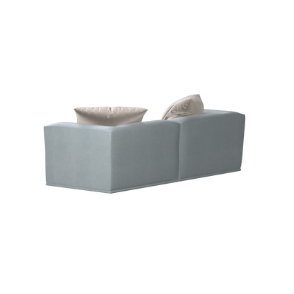 Savile Sofa — Compact Form with Wide Straight Armrests