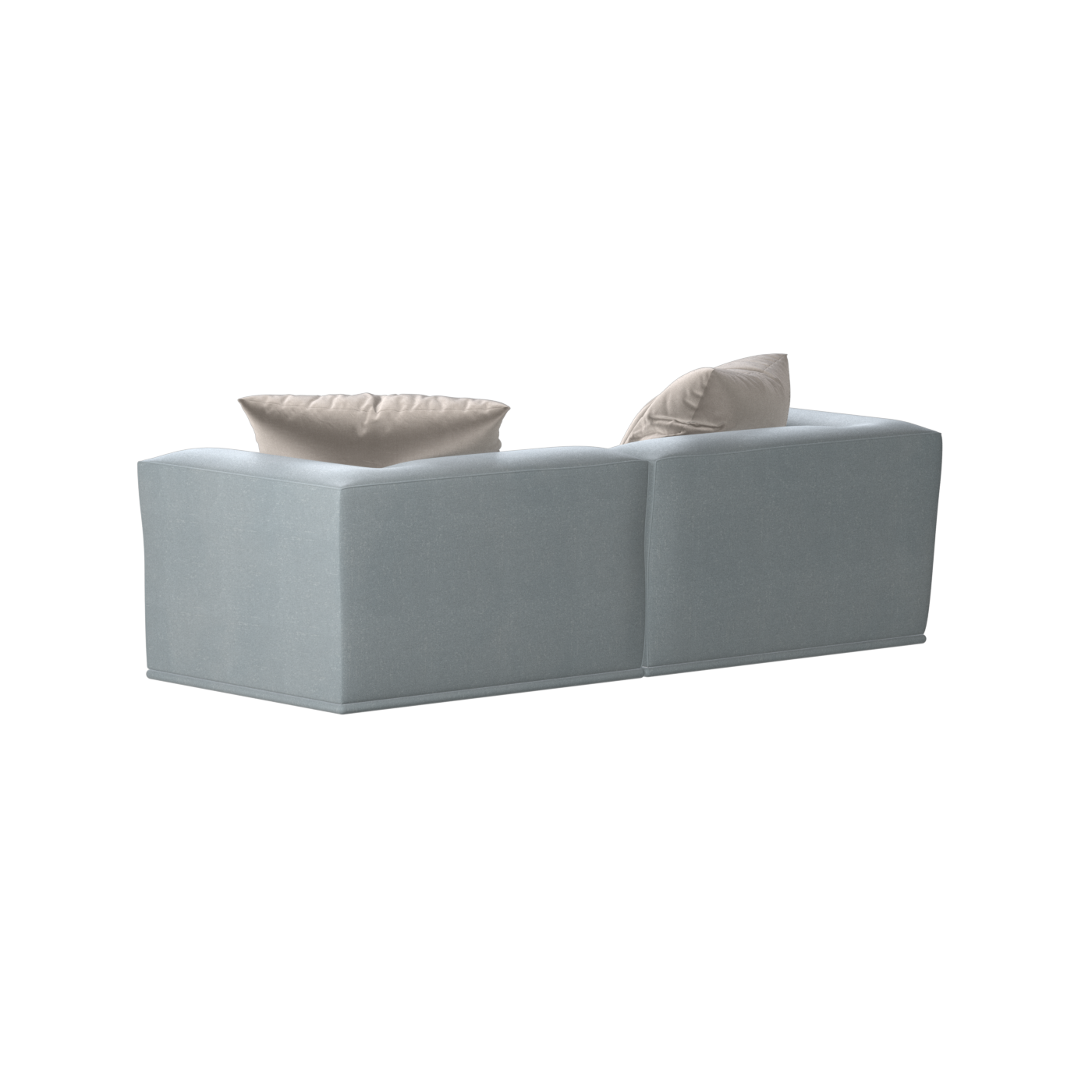 Savile Sofa — Compact Form with Wide Straight Armrests