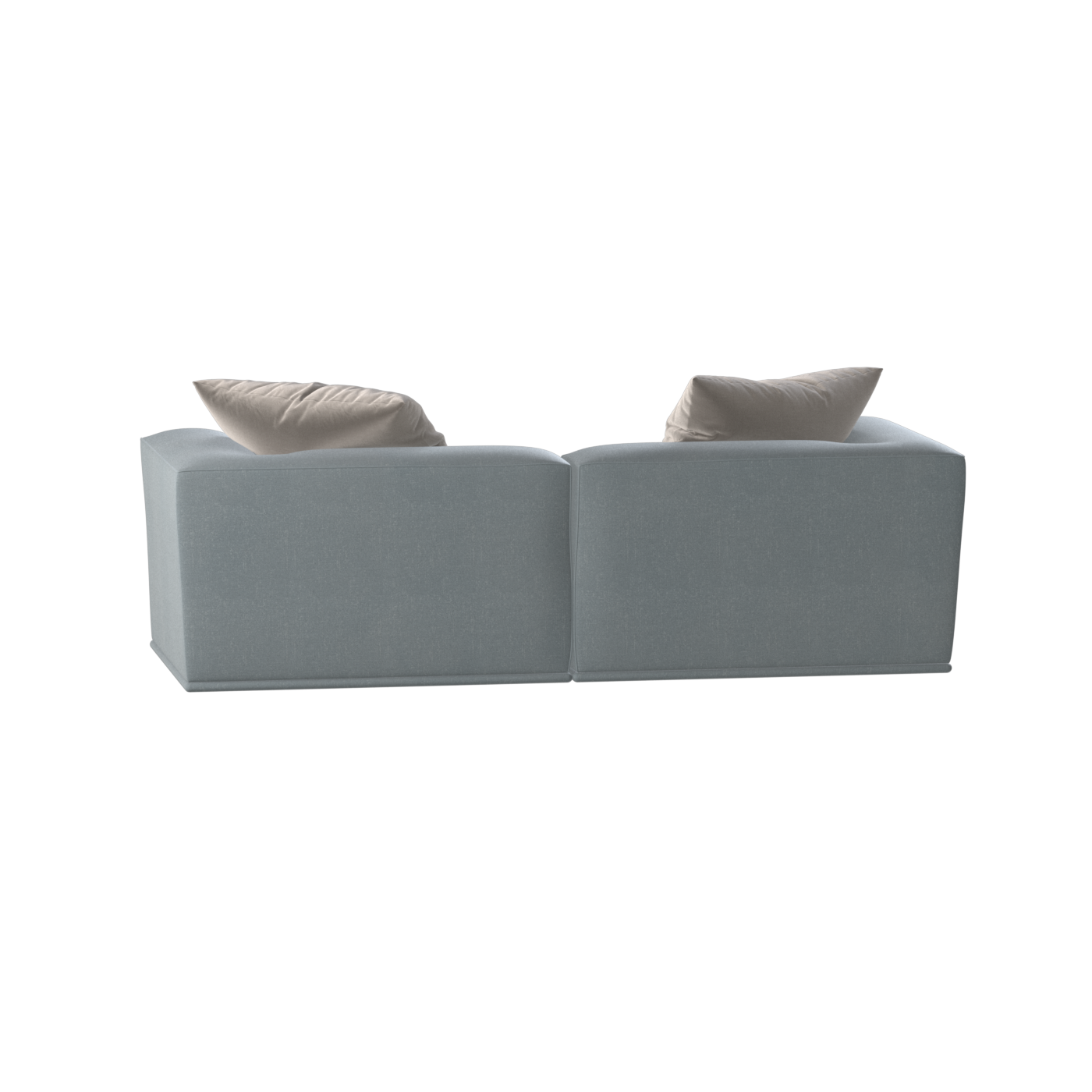 Savile Sofa — Compact Form with Wide Straight Armrests
