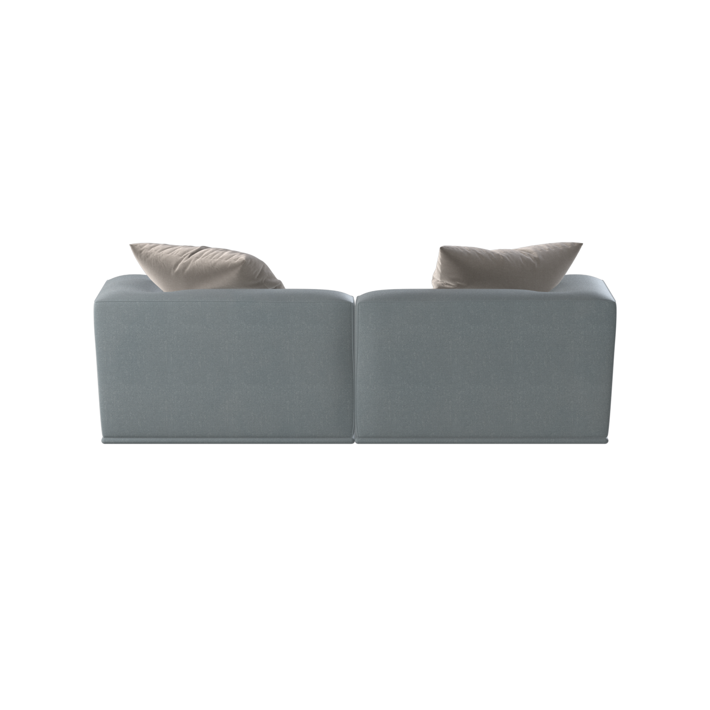 Savile Sofa — Compact Form with Wide Straight Armrests