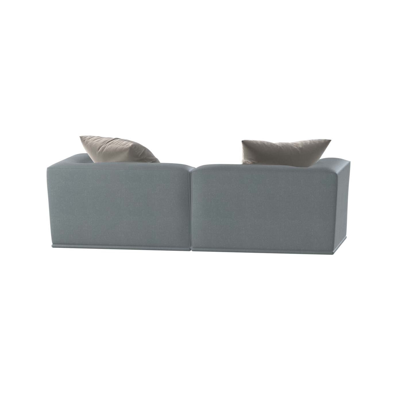 Savile Sofa — Compact Form with Wide Straight Armrests
