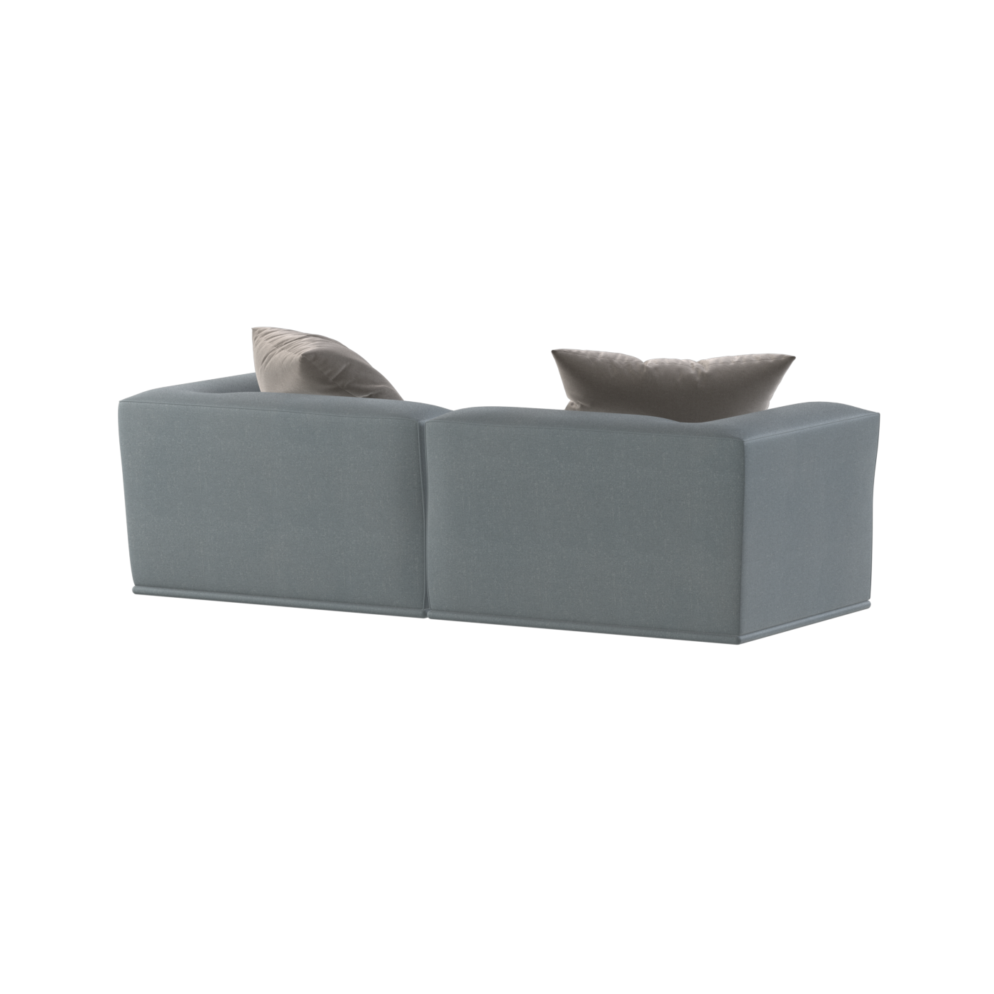 Savile Sofa — Compact Form with Wide Straight Armrests