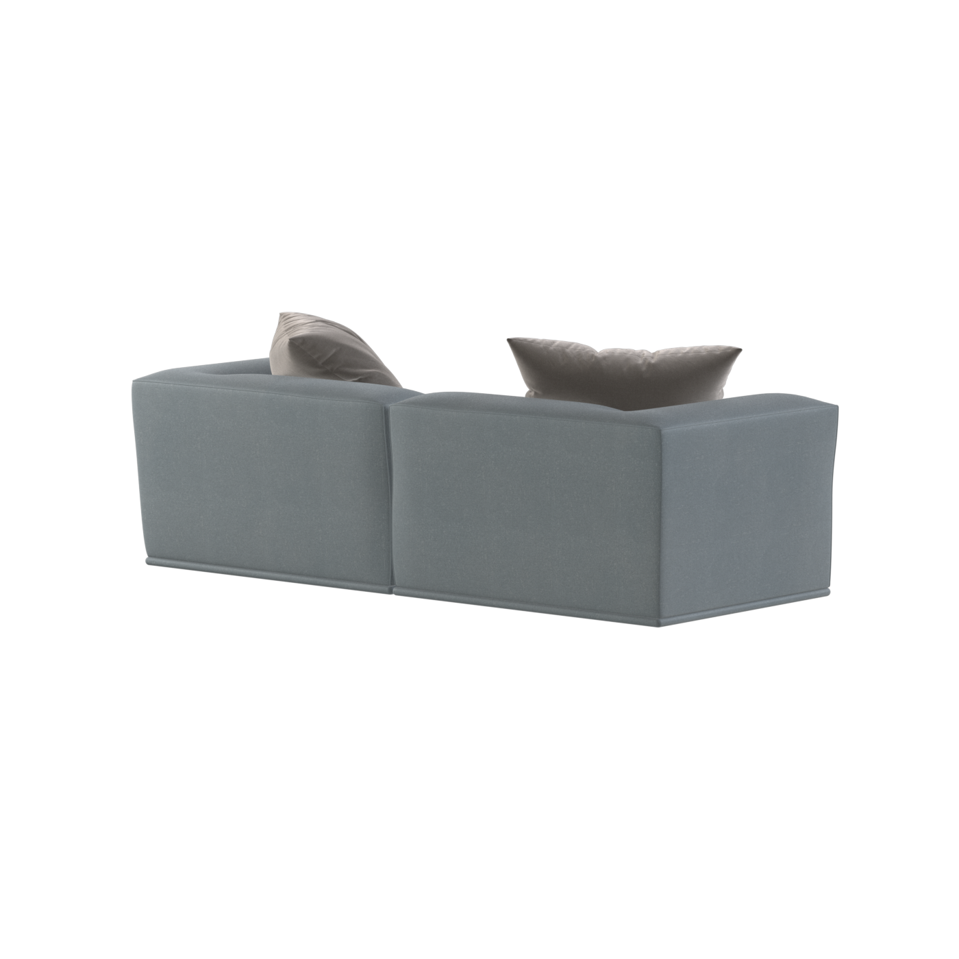 Savile Sofa — Compact Form with Wide Straight Armrests