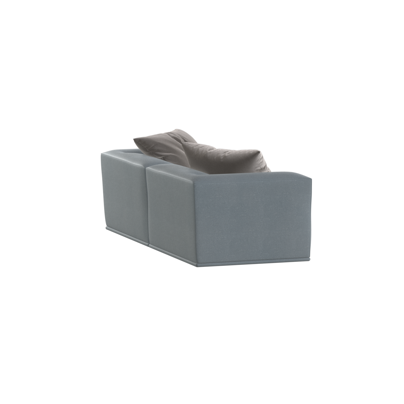 Savile Sofa — Compact Form with Wide Straight Armrests
