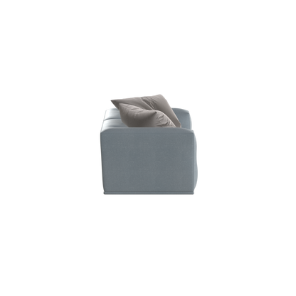 Savile Sofa — Compact Form with Wide Straight Armrests