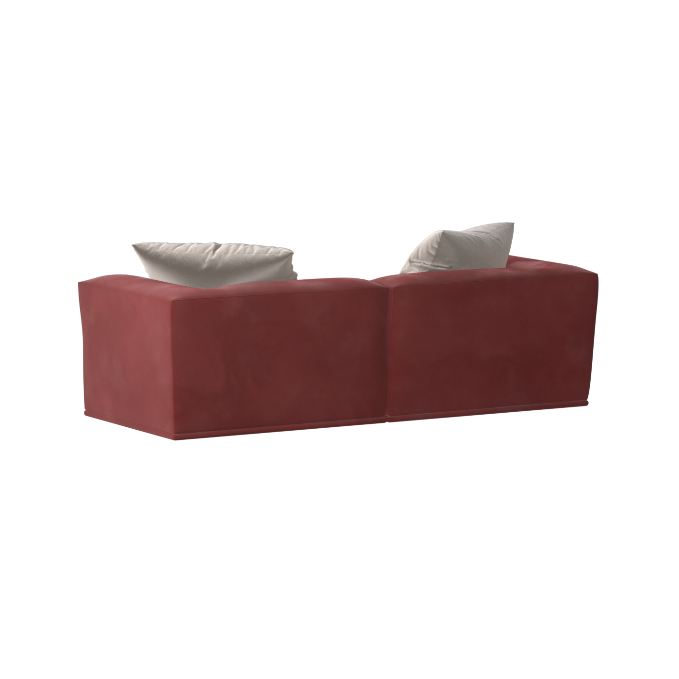 Savile Sofa — Compact Form with Wide Straight Armrests