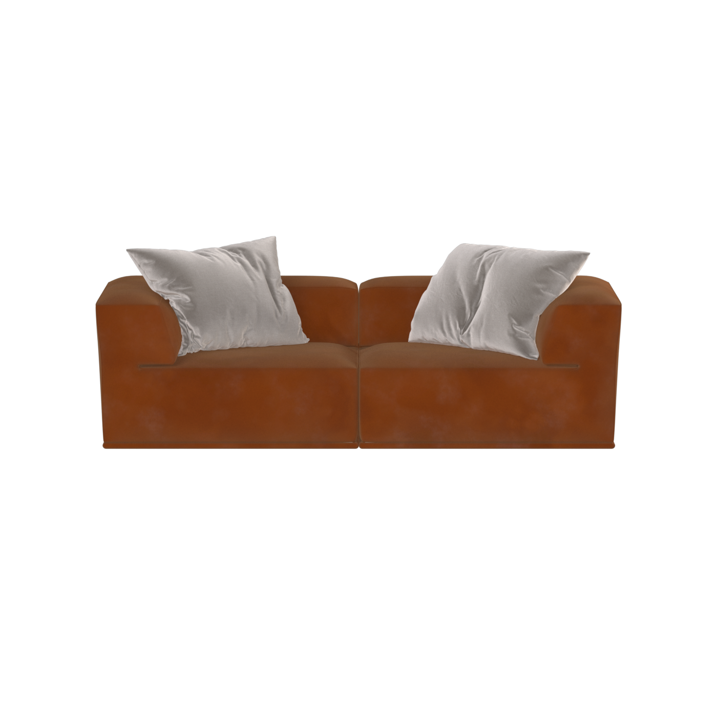 Savile Sofa — Compact Form with Wide Straight Armrests