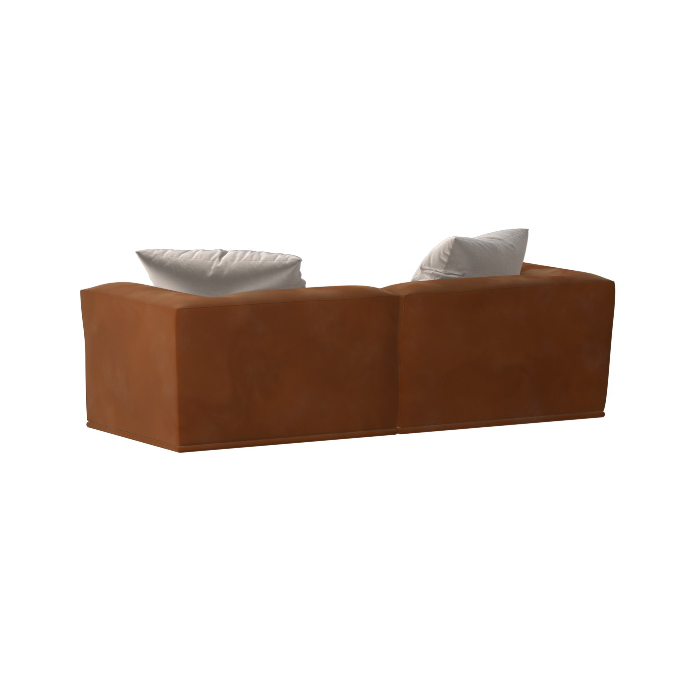 Savile Sofa — Compact Form with Wide Straight Armrests