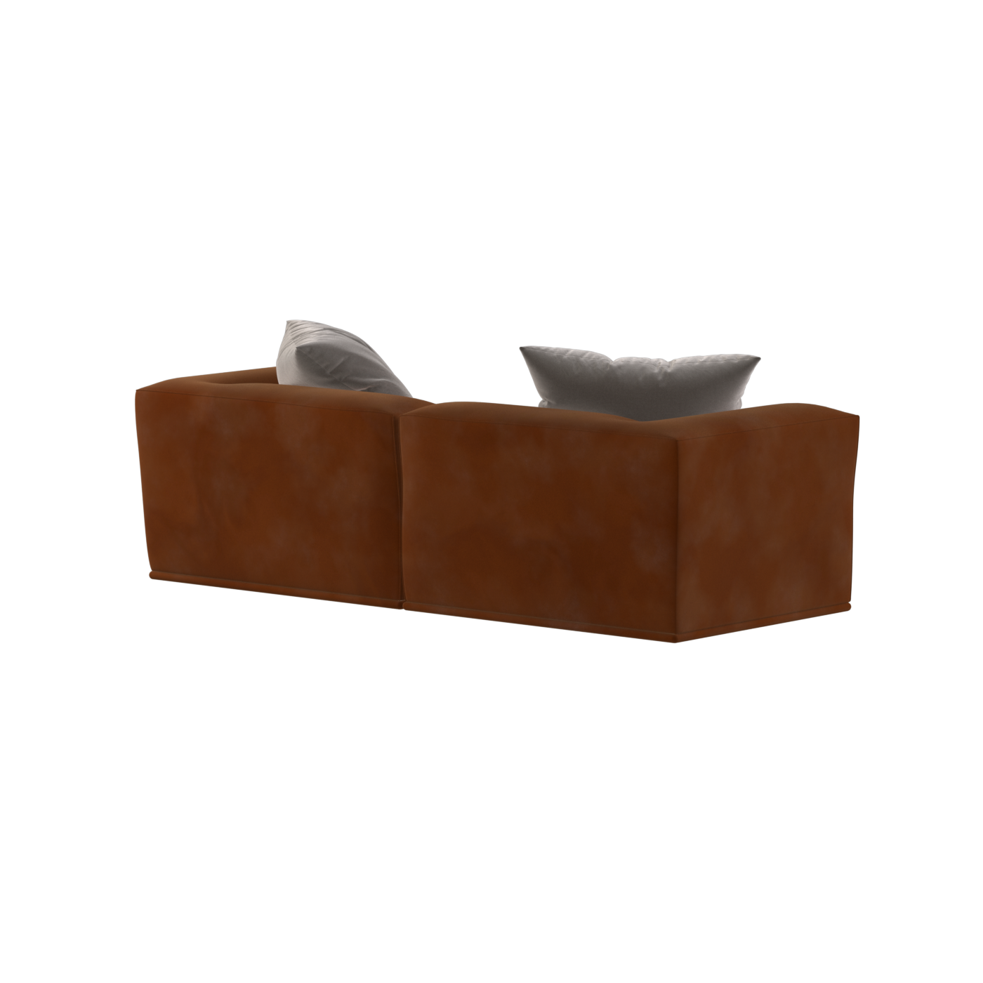 Savile Sofa — Compact Form with Wide Straight Armrests