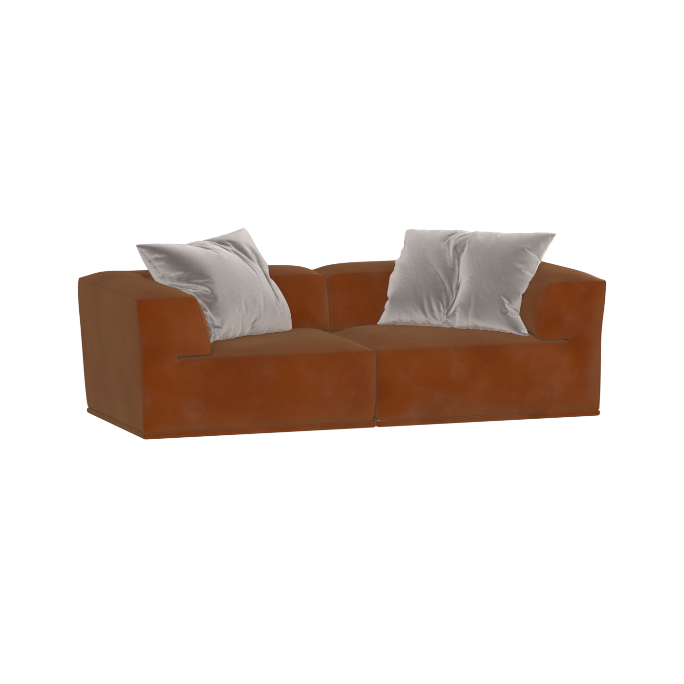 Savile Sofa — Compact Form with Wide Straight Armrests