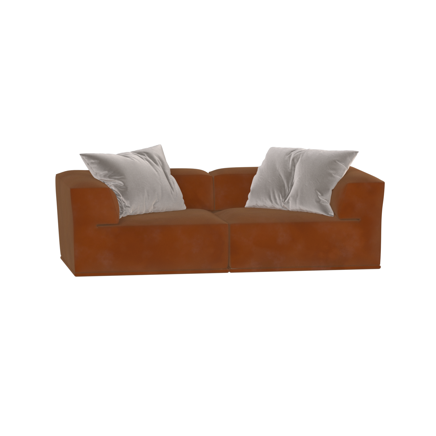 Savile Sofa — Compact Form with Wide Straight Armrests