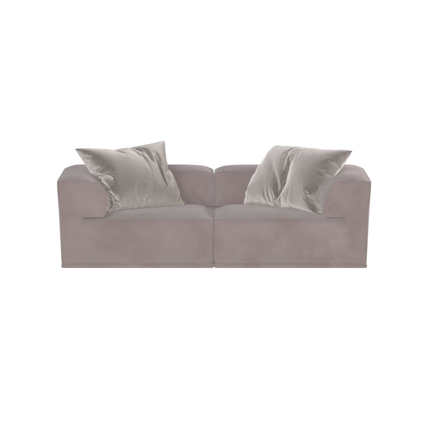 Savile Sofa — Compact Form with Wide Straight Armrests