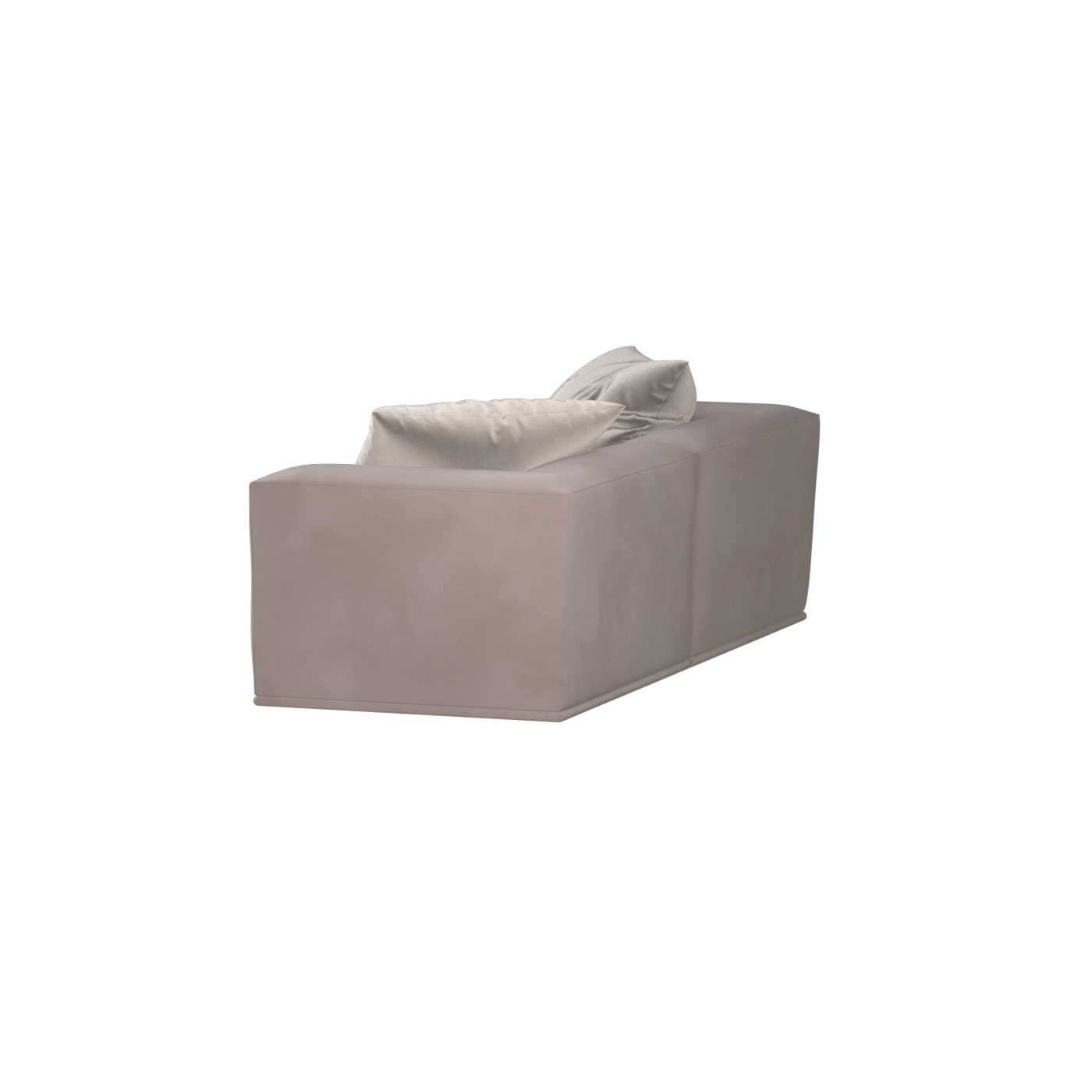 Savile Sofa — Compact Form with Wide Straight Armrests