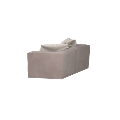 Savile Sofa — Compact Form with Wide Straight Armrests