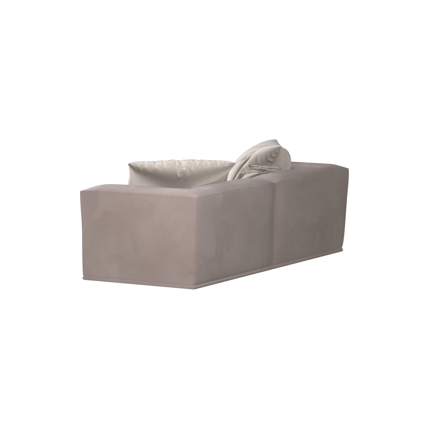 Savile Sofa — Compact Form with Wide Straight Armrests