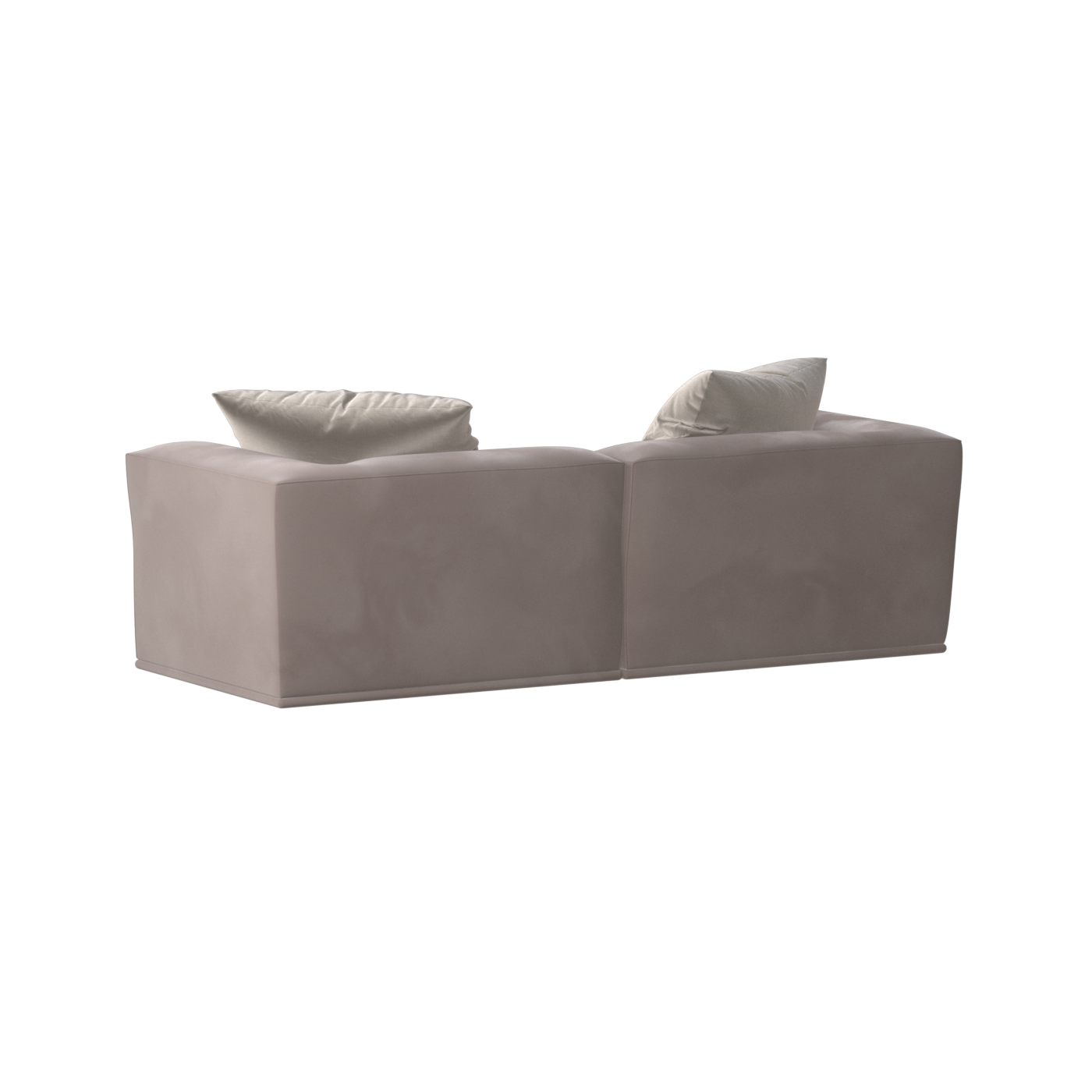 Savile Sofa — Compact Form with Wide Straight Armrests