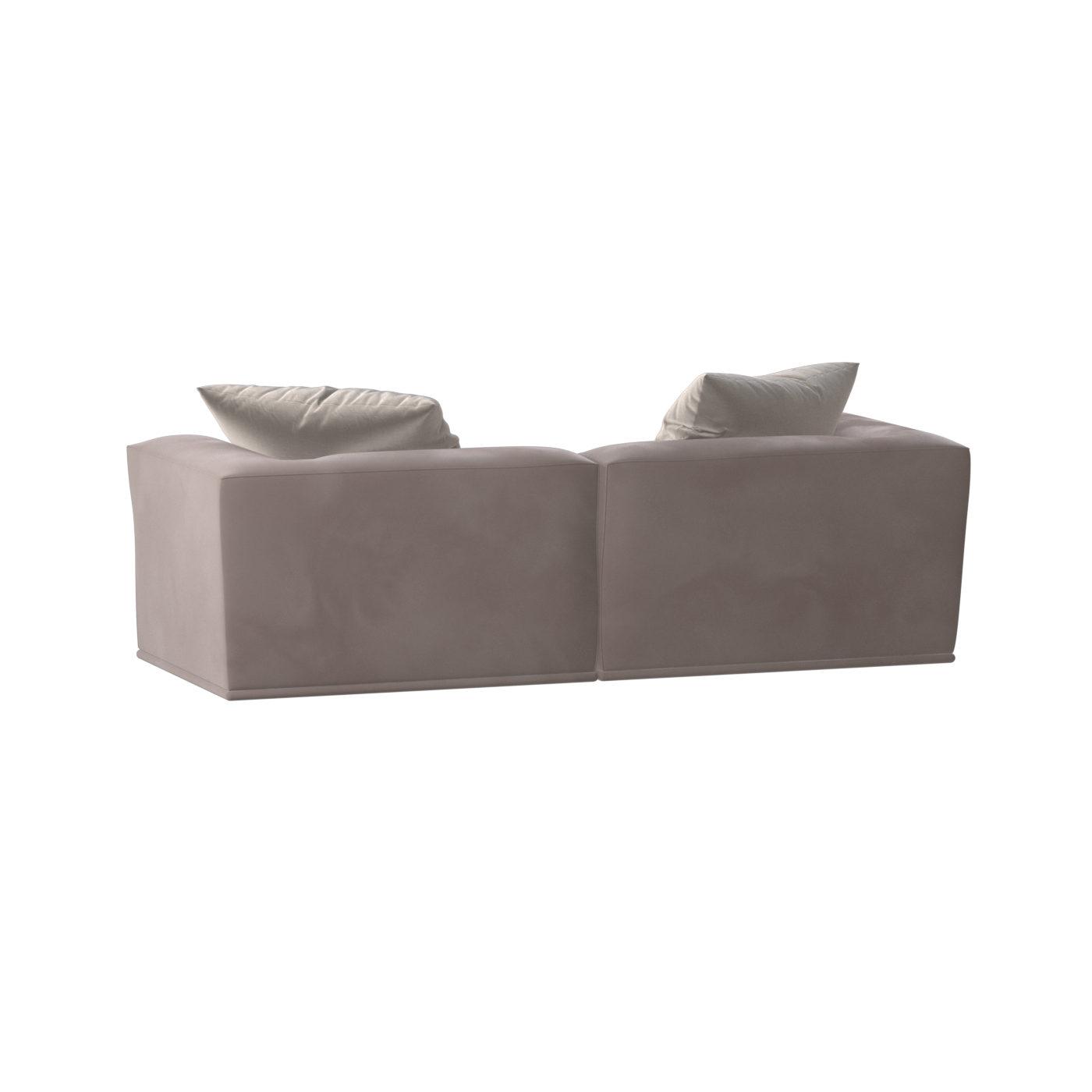 Savile Sofa — Compact Form with Wide Straight Armrests