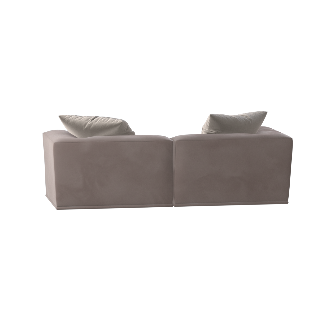 Savile Sofa — Compact Form with Wide Straight Armrests