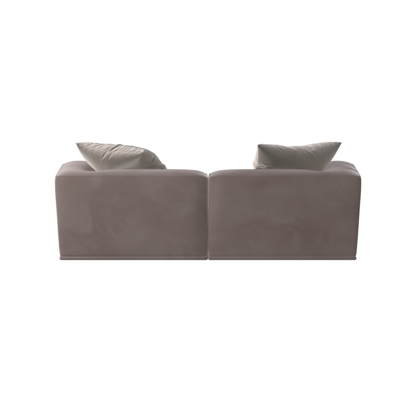 Savile Sofa — Compact Form with Wide Straight Armrests