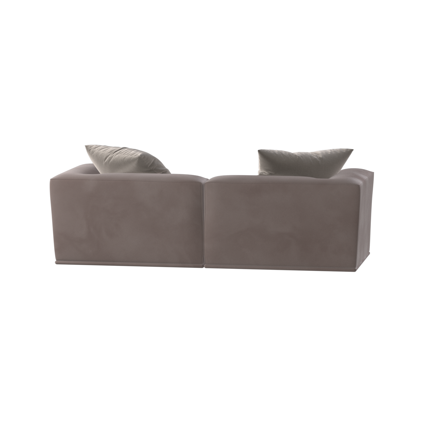 Savile Sofa — Compact Form with Wide Straight Armrests