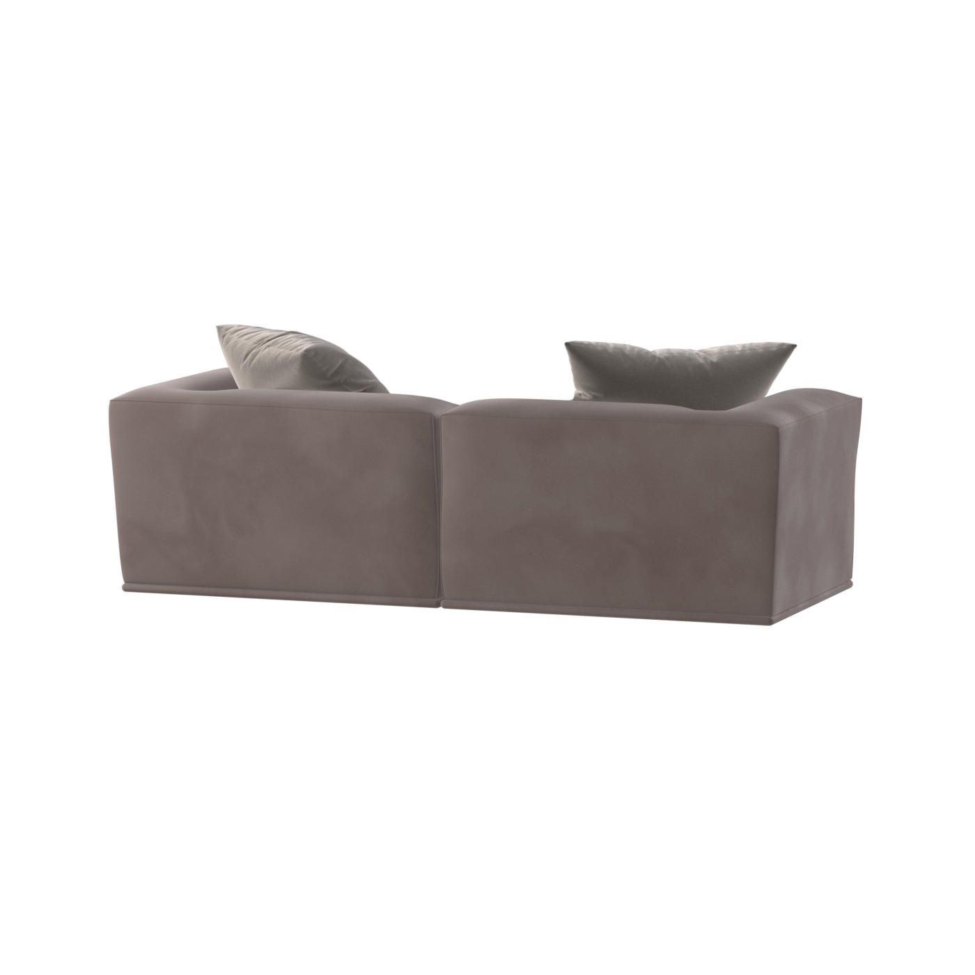 Savile Sofa — Compact Form with Wide Straight Armrests