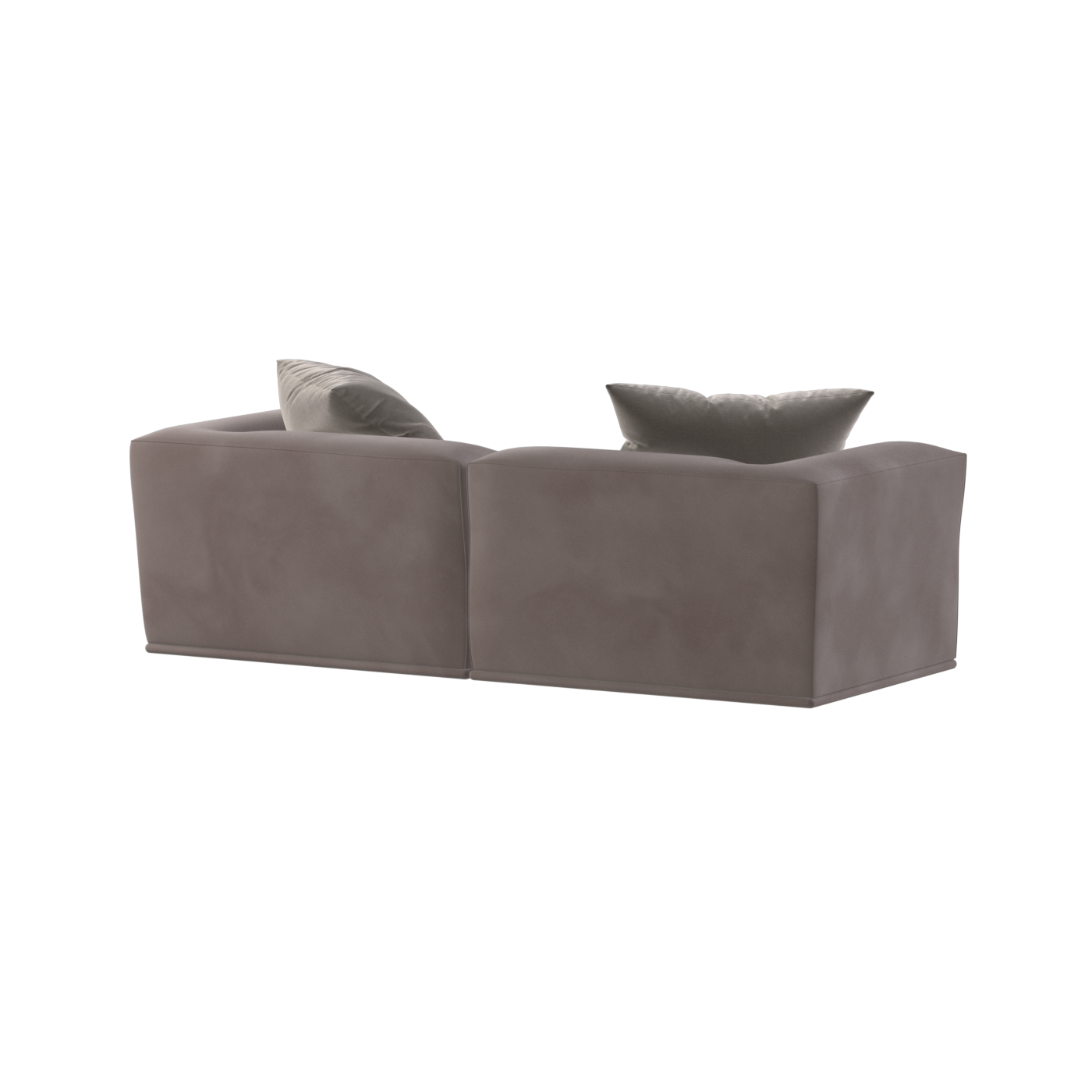 Savile Sofa — Compact Form with Wide Straight Armrests