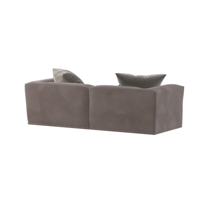 Savile Sofa — Compact Form with Wide Straight Armrests