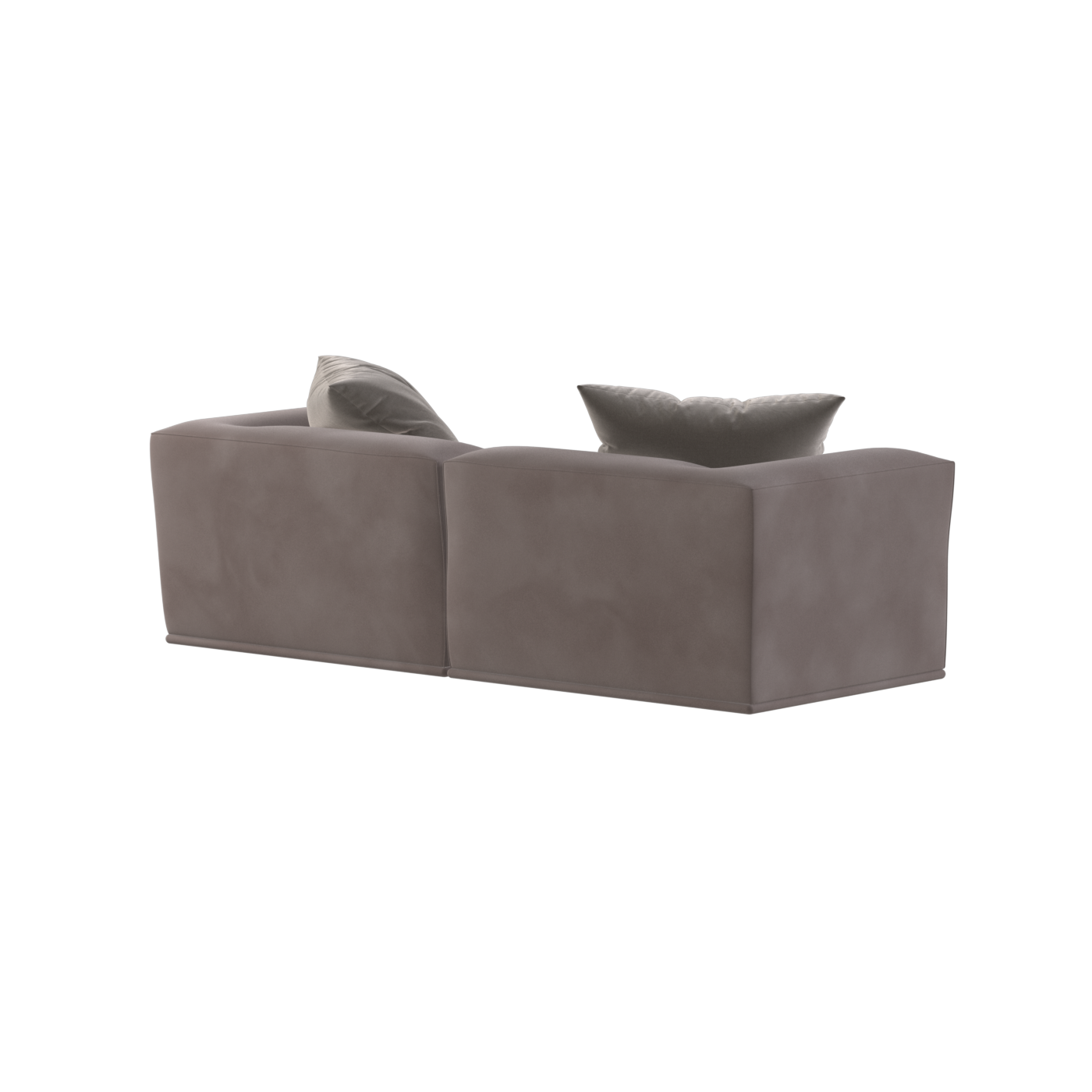 Savile Sofa — Compact Form with Wide Straight Armrests