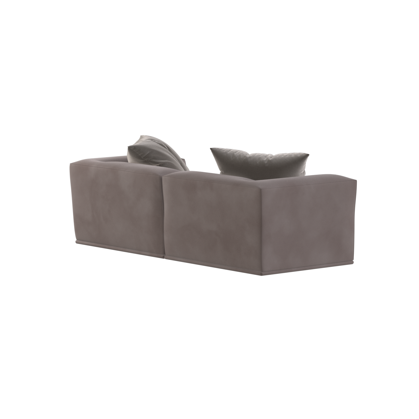 Savile Sofa — Compact Form with Wide Straight Armrests