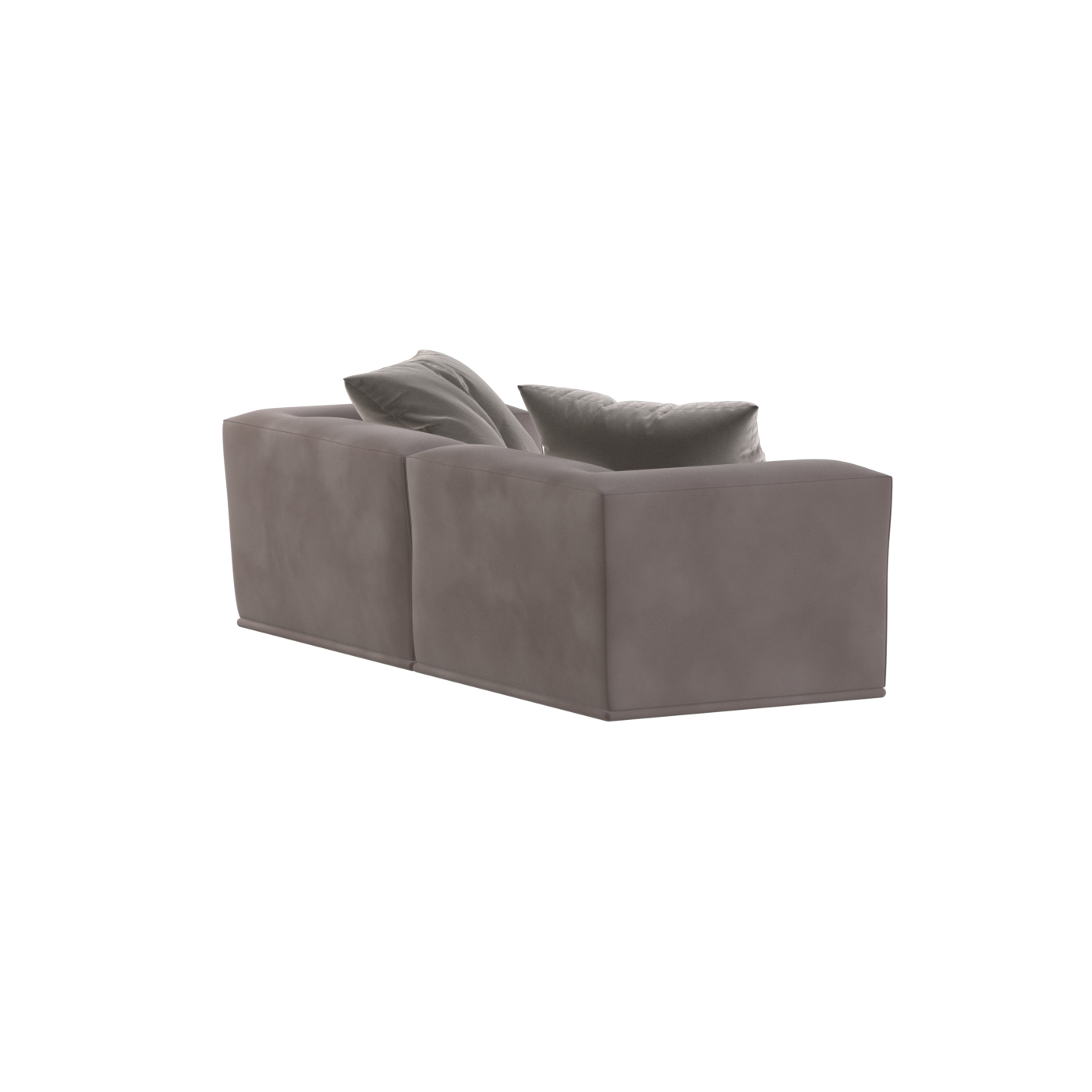 Savile Sofa — Compact Form with Wide Straight Armrests